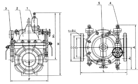 200X可調(diào)式減壓閥結(jié)構(gòu)圖
